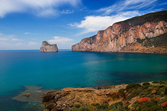 Vista desde la Playa de Bugerru