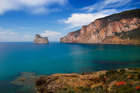 Vista desde la Playa de Bugerru