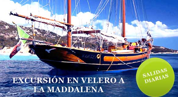 Excursión en velero a la Maddalena